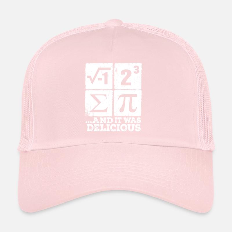Pi, i and Sigma: Delicious Math Trucker Cap