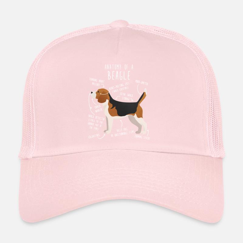 Anatomie des Beagle-Hundes Trucker Cap