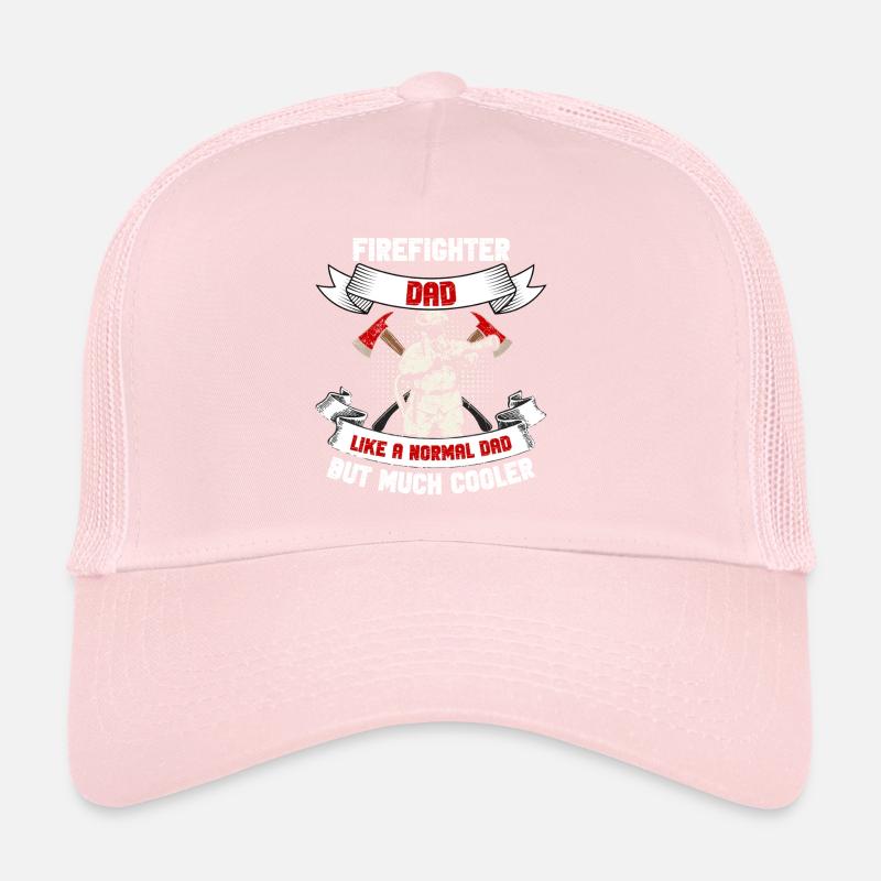 Cooler Feuerwehr-Vater Trucker Cap
