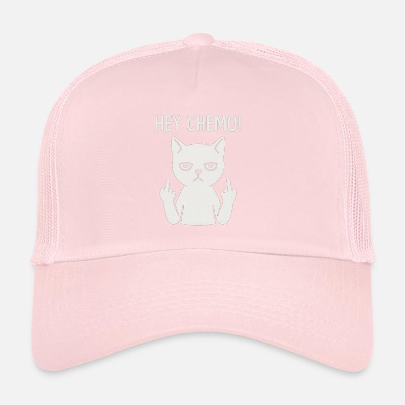 Sassy Chemo Support Cat Trucker Cap