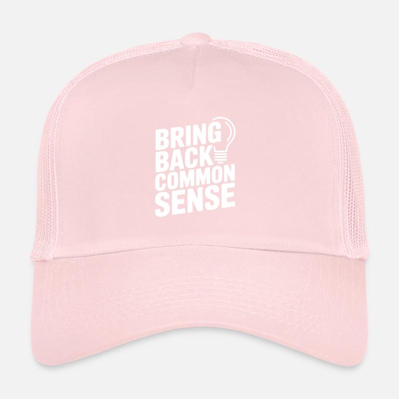 Bring Back Common Sense Trucker Cap