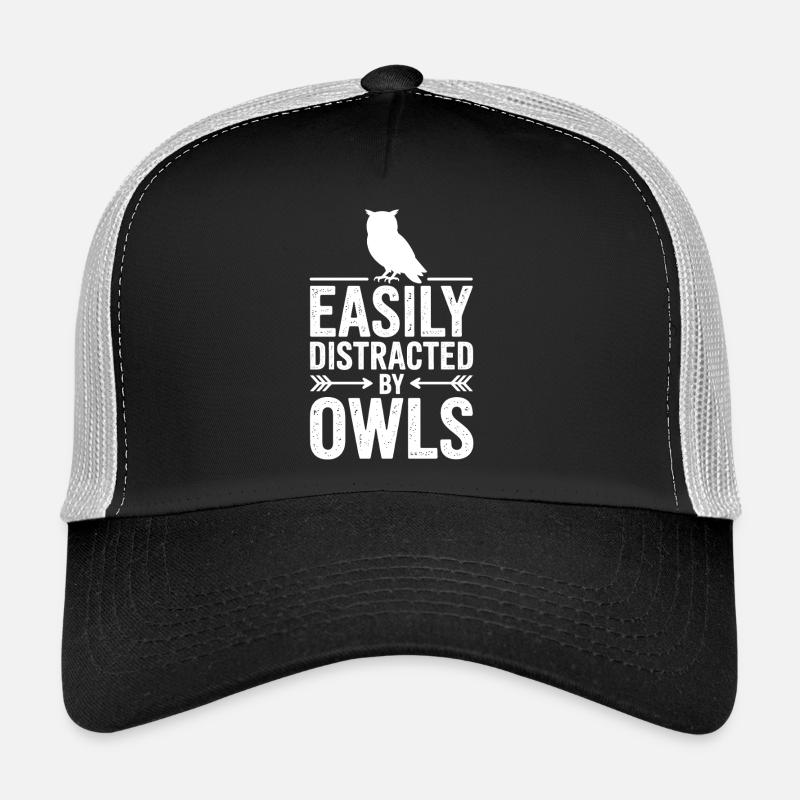 Eulen Sprüche Eule Lustiges Eulen Geschenk Trucker Cap
