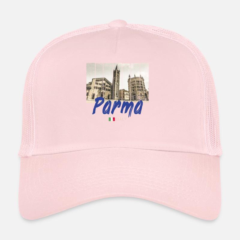 Parma Emilia-Romagna in Italy Vintage Souvenir Trucker Cap