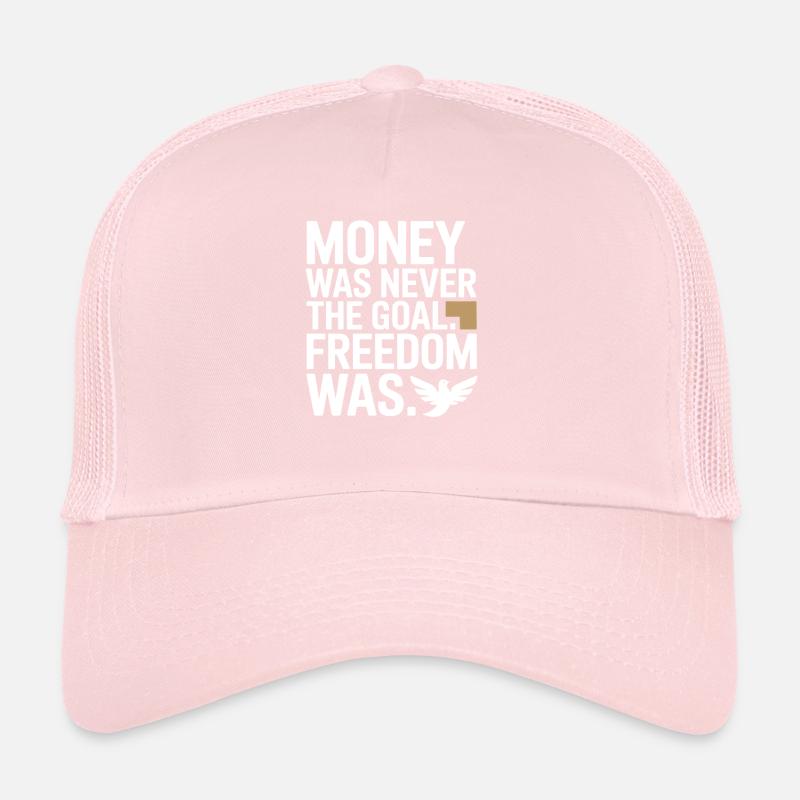 Objectif financier Esprit de liberté Entrepreneur Liberté Casquette trucker 