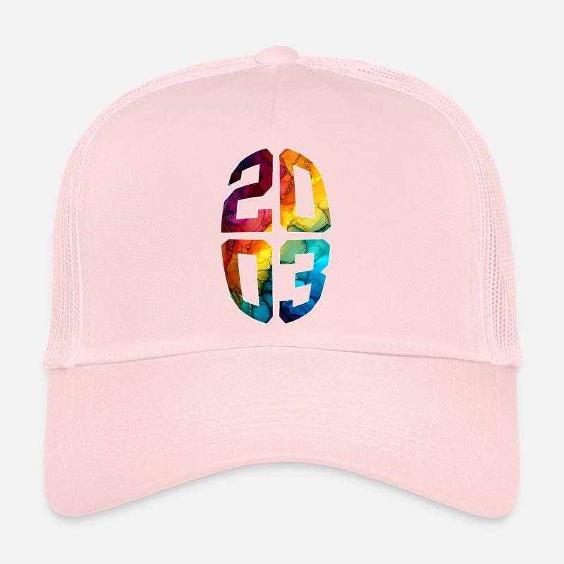 23 ANS 2003 23E ANNIVERSAIRE Casquette trucker 