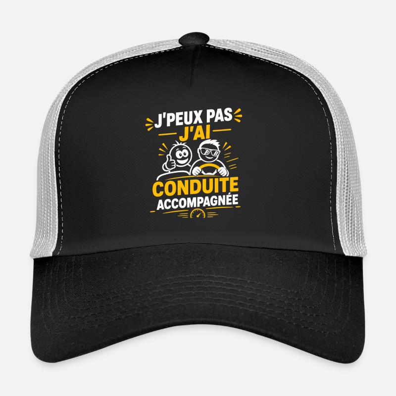 Conduite Accompagnée Casquette trucker 