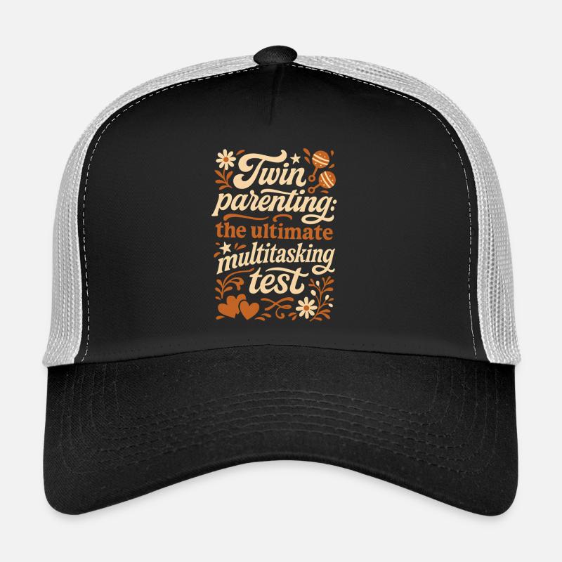 Parents jumeaux | Test de multitâche Casquette trucker 