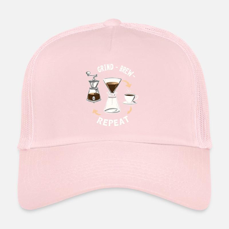 Rituel de l’espresso Broy, Brew Repeat Casquette trucker 