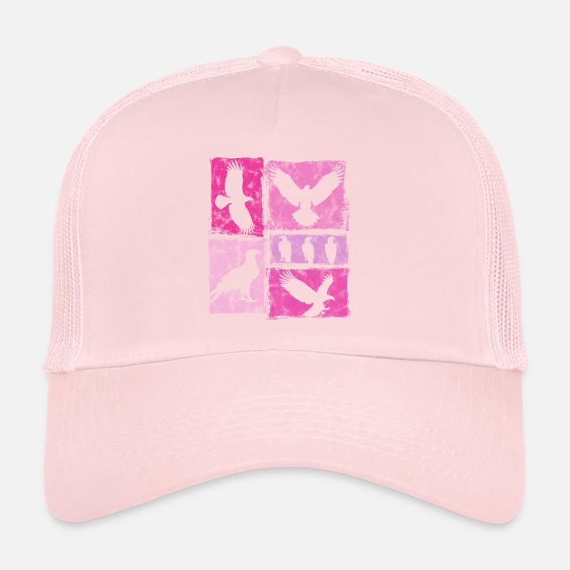 Silhouettes graphiques rétro Eagle Casquette trucker 