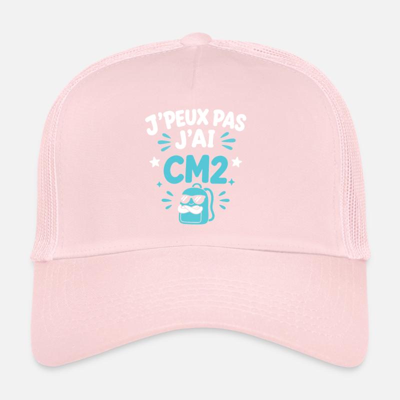 J'peux pas j'ai CM2 Casquette trucker 