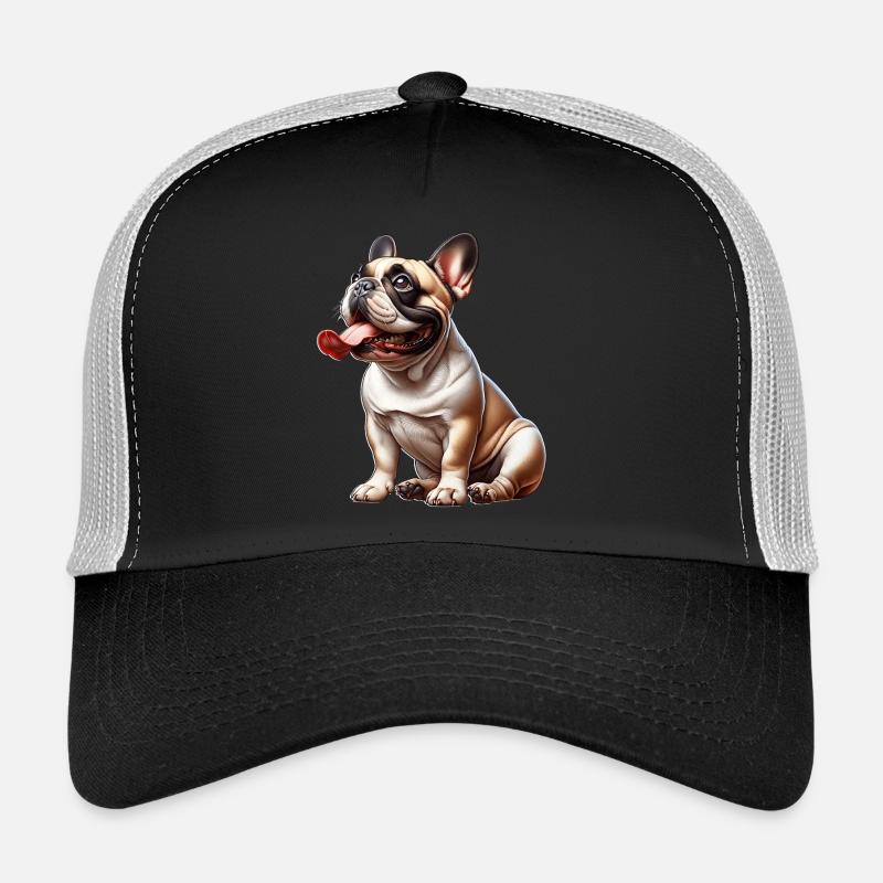 Bouledogue français Casquette trucker 
