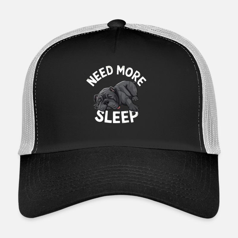 Le carlin endormi a besoin de plus de sommeil Casquette trucker 