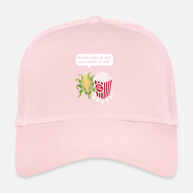 Jeu de mots Corn & Popcorn Casquette trucker 