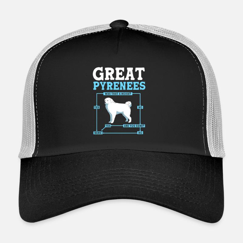 Chien des Pyrénées Casquette trucker 