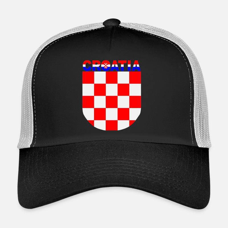 croatia grb S3 color Trucker Cap