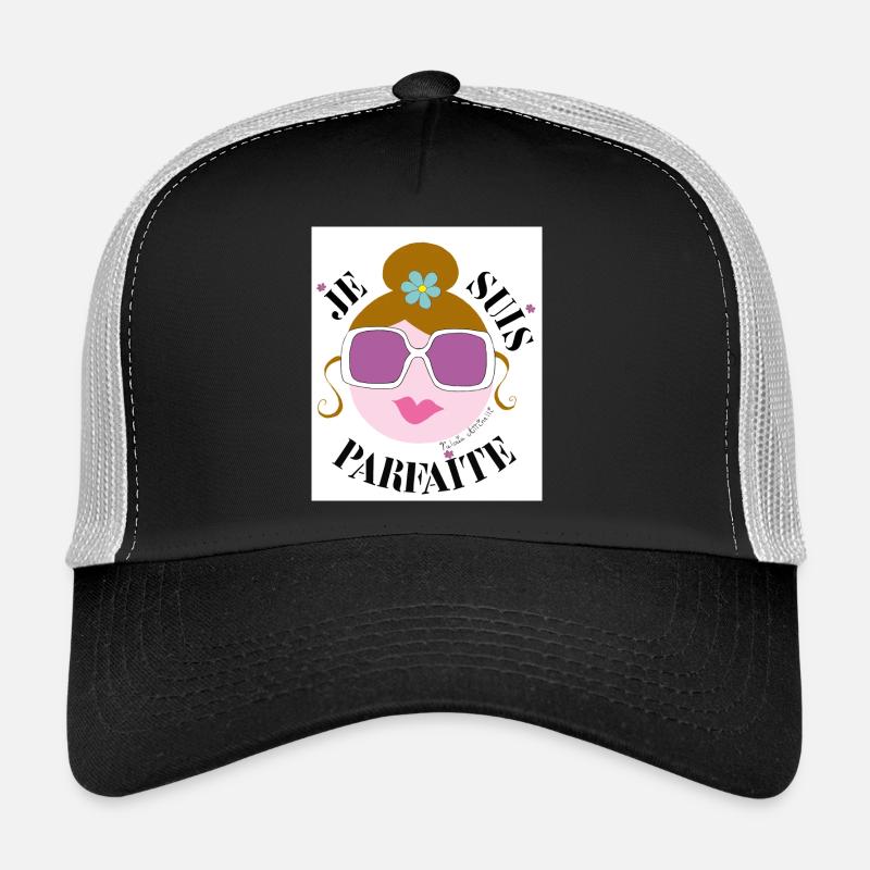 Je Suis Parfaite Casquette trucker 