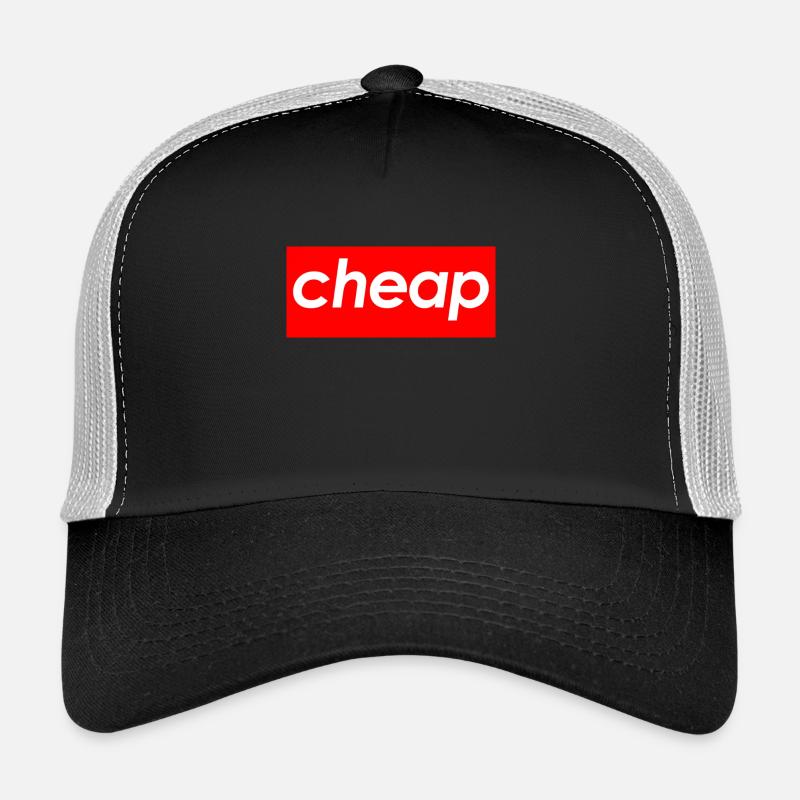 Cheap Supremee - Trucker Cap - Schwarz/Steingrau