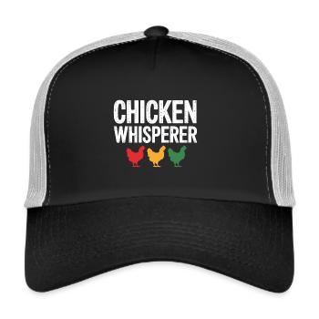 Chicken Whisperer - Farm Shirt for Chicken Fans - Trucker Cap - black/stone grey - Front