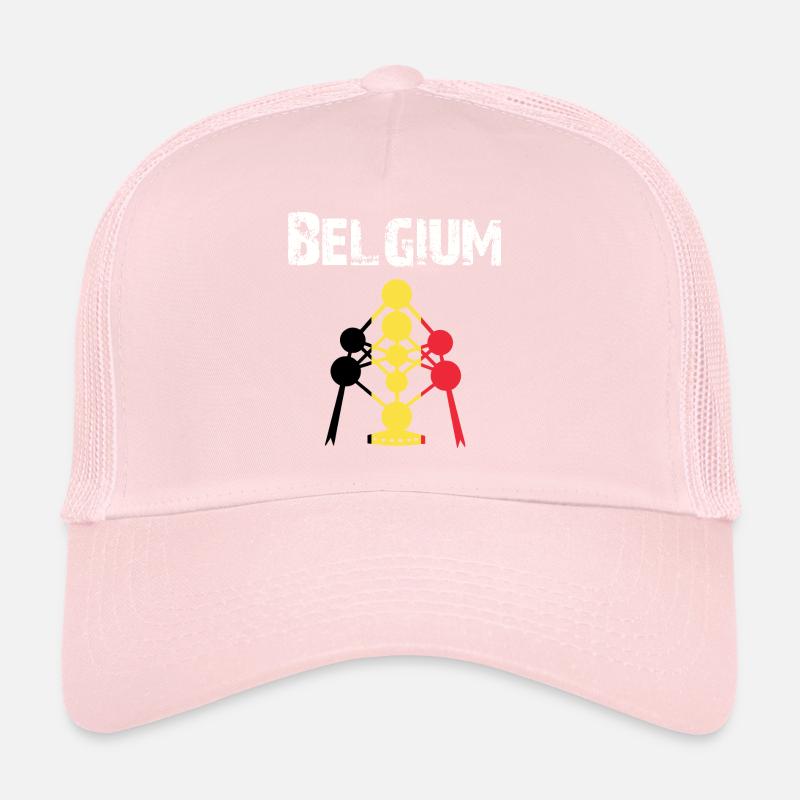 Nation-Design Belgique Atomium brwGB Casquette trucker 