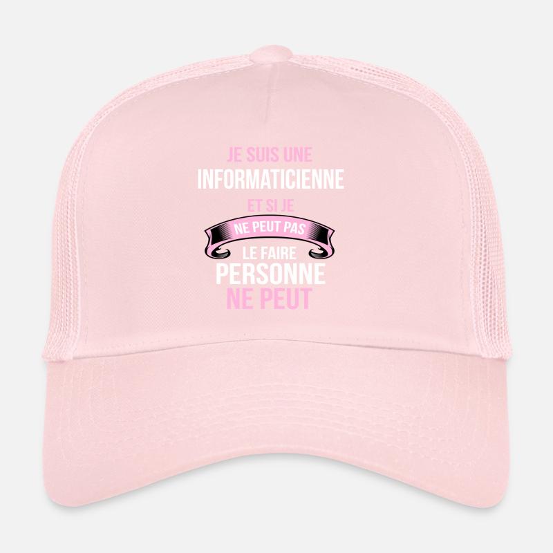 informaticienne Casquette trucker 