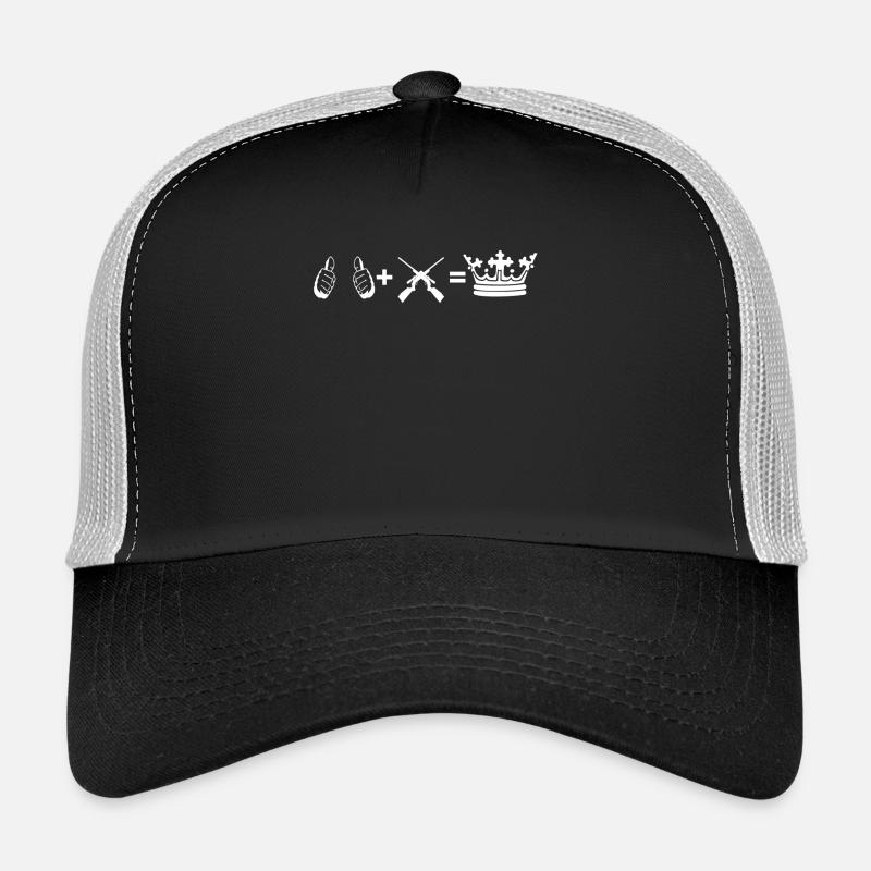 passe-temps plus je chasse roi jaeger Casquette trucker 