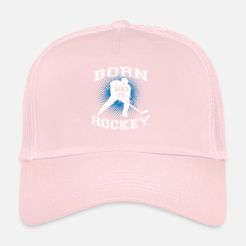 BORN TO HOCKEY GEBURTSTAG GESCHENK 2012 Trucker Cap