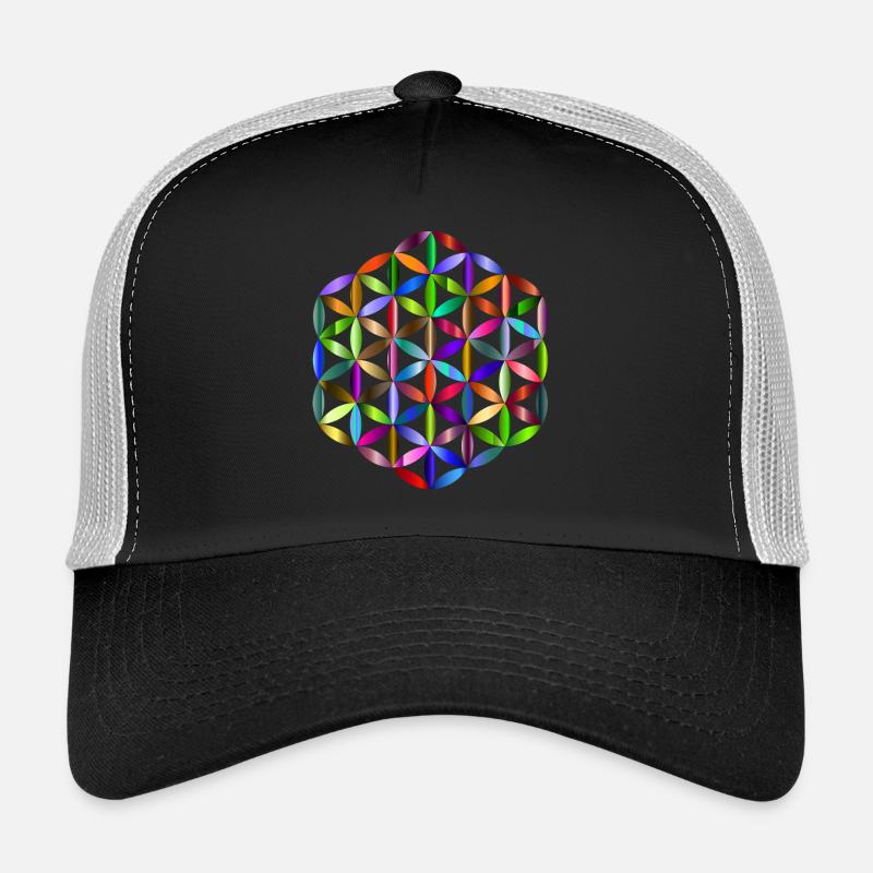 Fleur de vie Casquette trucker 