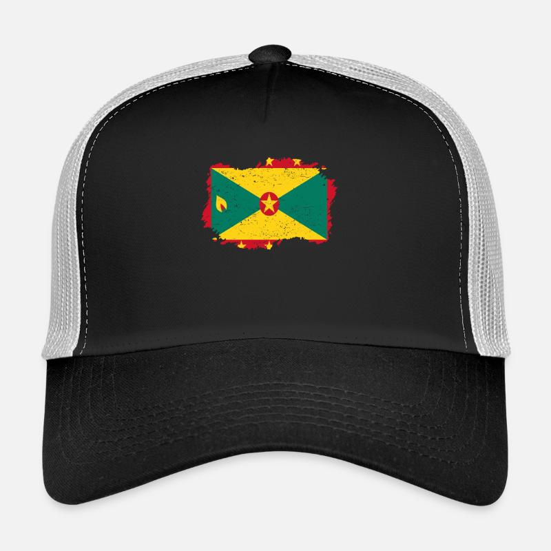 Roots patrie de drapeau Grenade Png Casquette trucker 