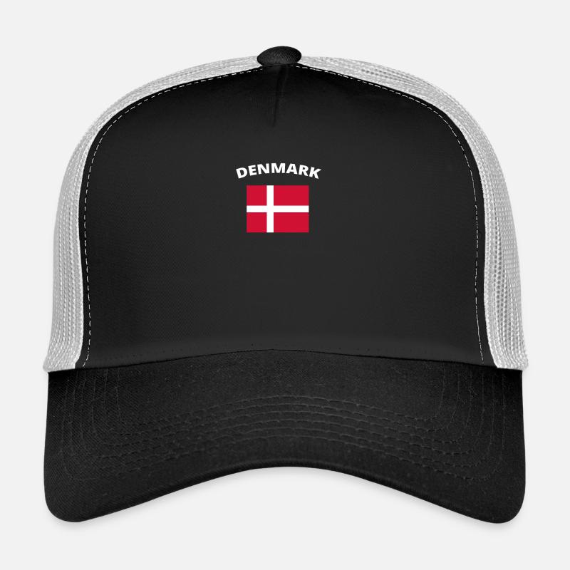 J'adore les racines d'amour de la maison de la maison DANEMARK Casquette trucker 
