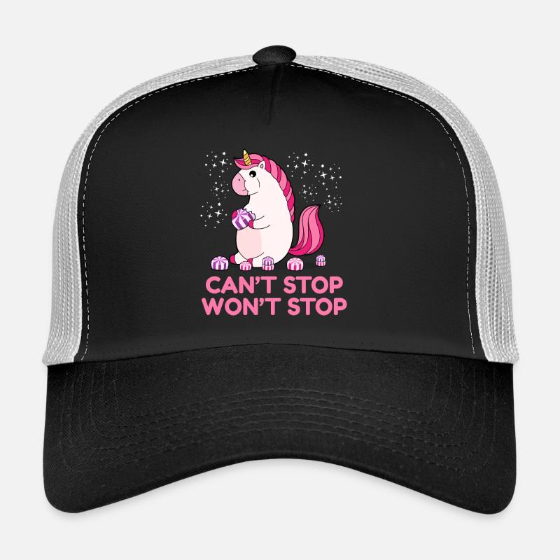 Impossible d'arrêter ne s'arrêtera pas Casquette trucker 