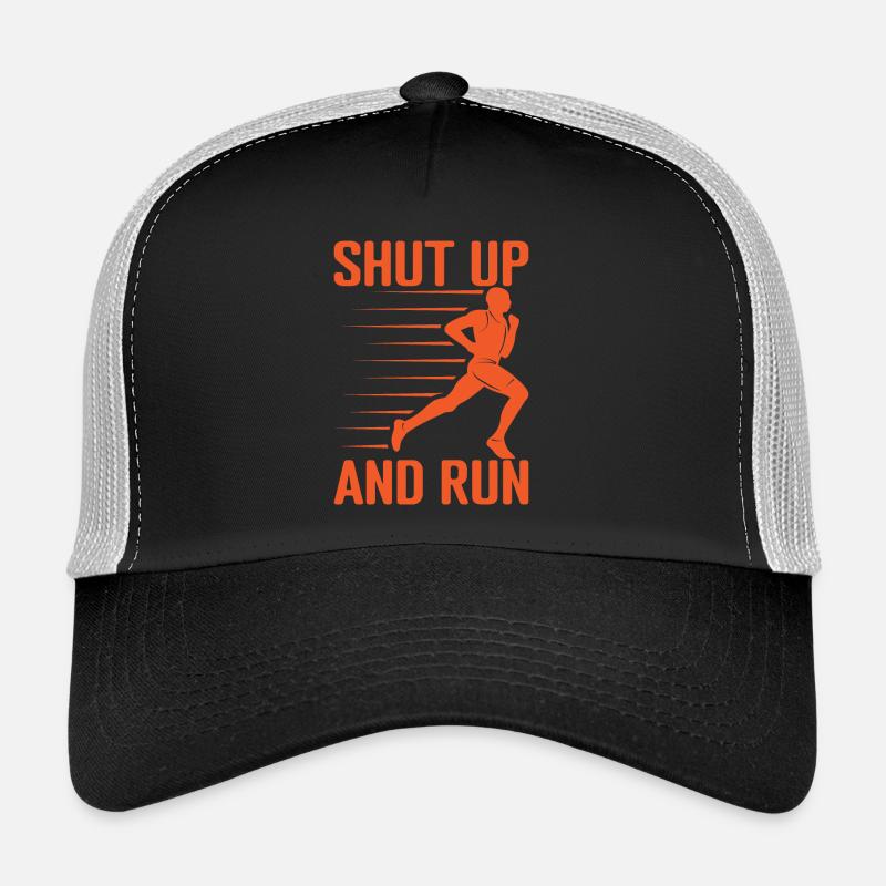 Running Shut Up & Run Marathon Runner Trucker Cap