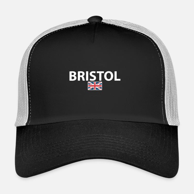 Bristol Royaume-Uni Drapeau britannique Briton Casquette trucker 