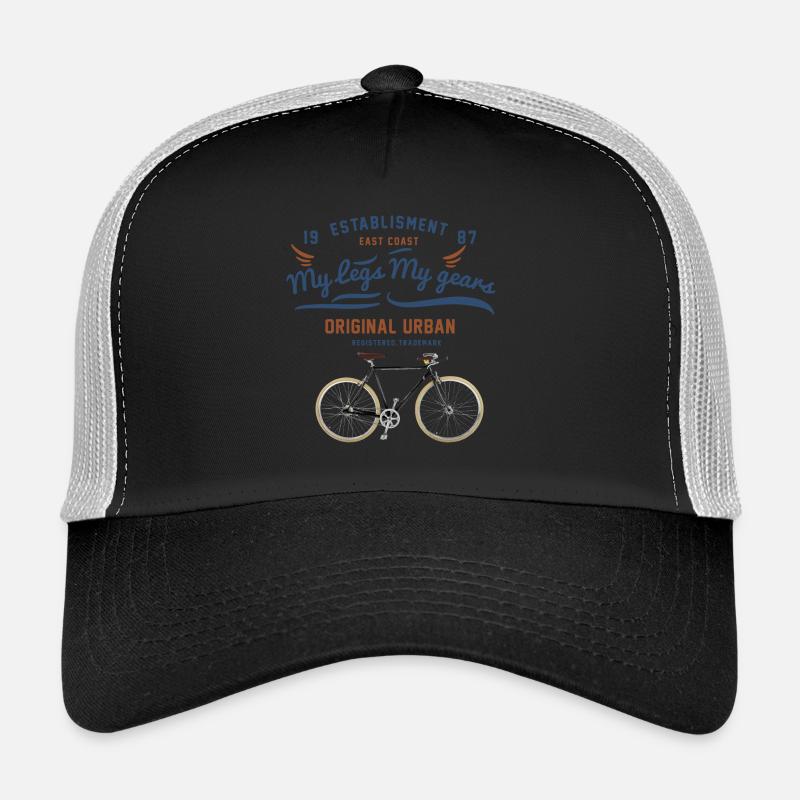 Mes jambes Mes vitesses - Mes jambes Mes cours Casquette trucker 