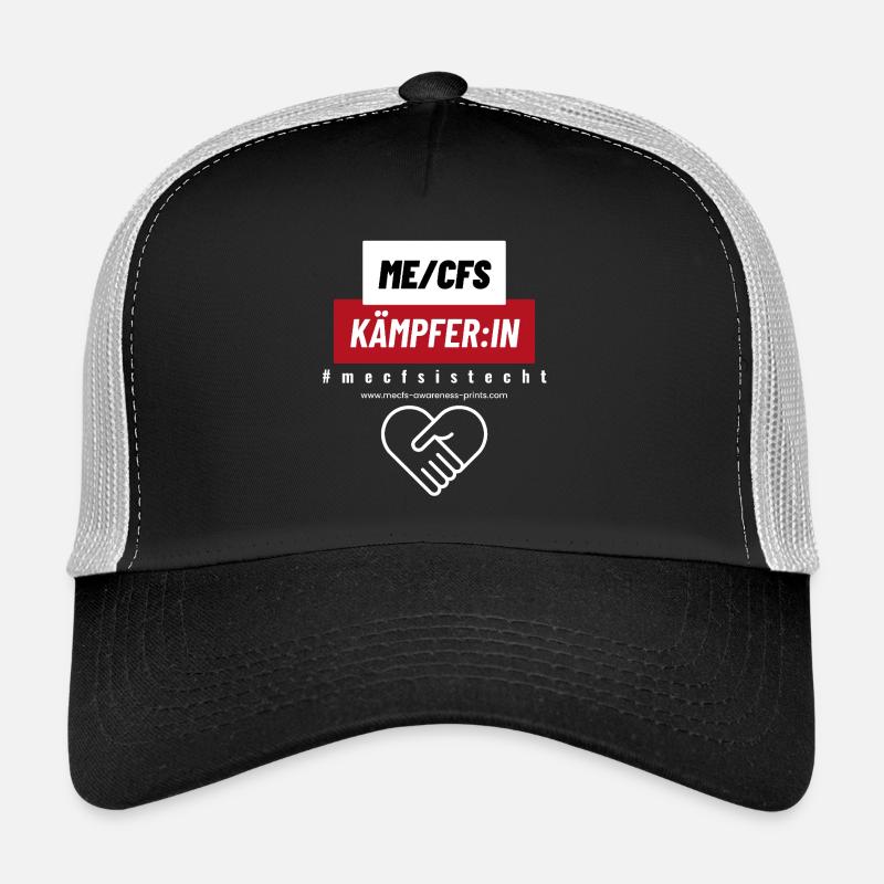 ME/CFS FIGHTER 💪 - red ❤️ Trucker Cap