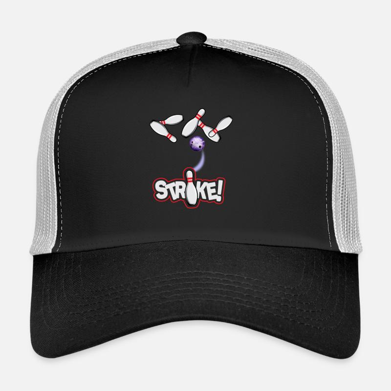 Bowling Strike Trucker Cap