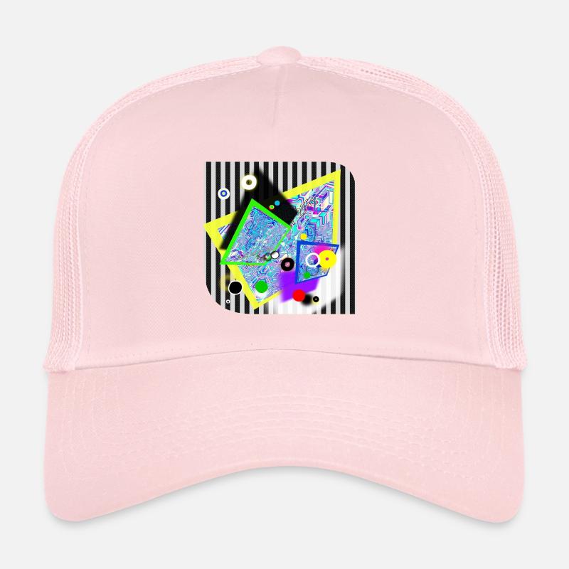 Une vie colorée Casquette trucker 