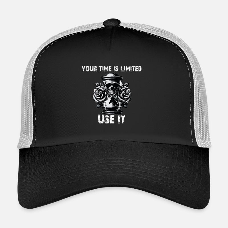 Votre temps est limité Crâne Casquette trucker 