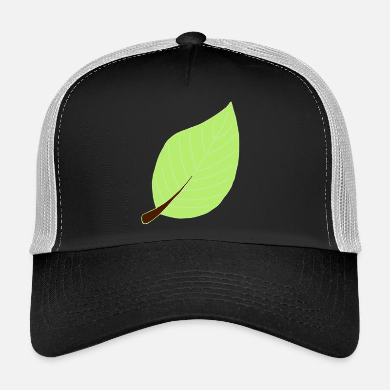 leaf - Trucker Cap - Schwarz/Steingrau