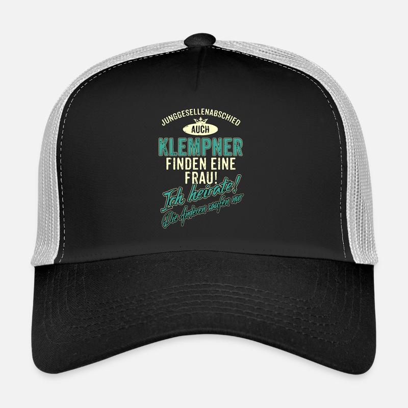 JGA BRAEUTIGAM - Klempner - Version Auch - petrol Trucker Cap