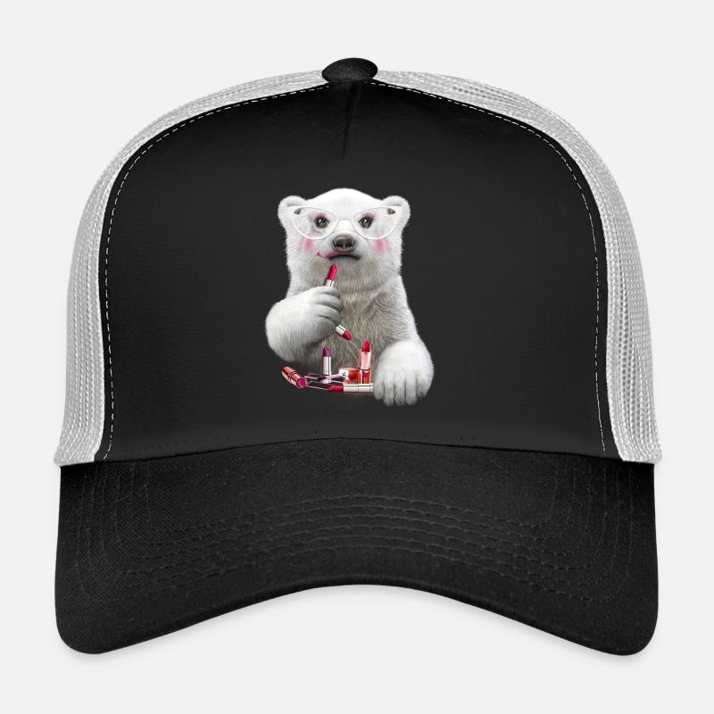 PAULA LIPSTICK Trucker Cap