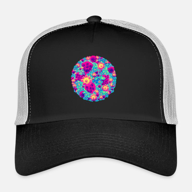 Blumenstrauß von Blumen Pop Trucker Cap