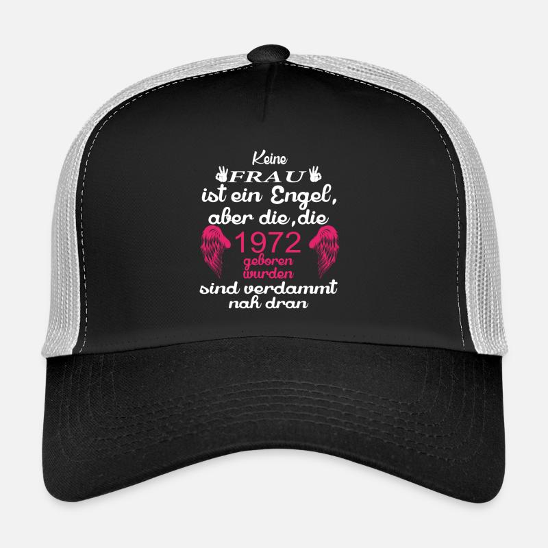 Frau Engel 1972 - Trucker Cap - Schwarz/Steingrau