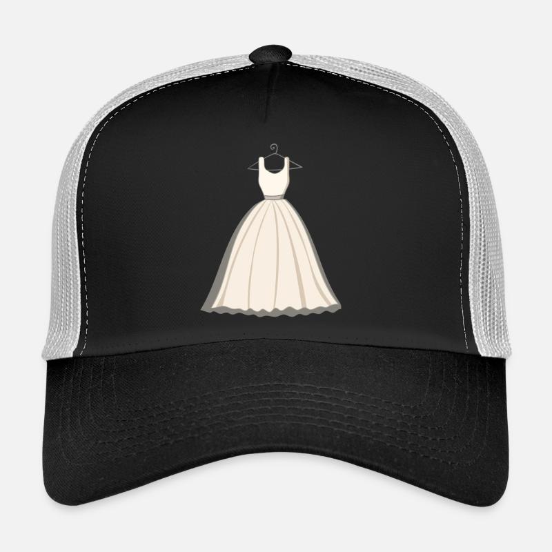 ROBE DE MARIÉE Casquette trucker 