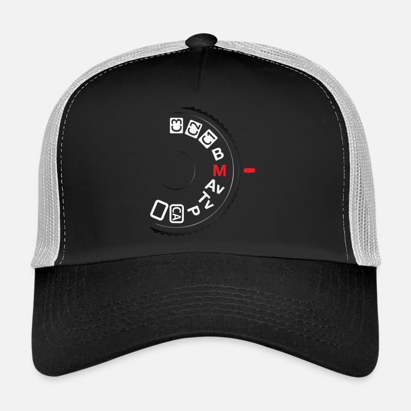 Shoot M - Trucker Cap - black/stone grey