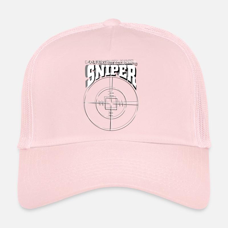 Sniper (blanc) Casquette trucker 
