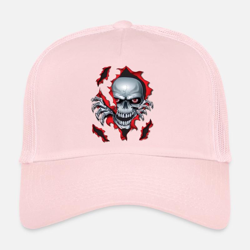 Skull Casquette trucker 