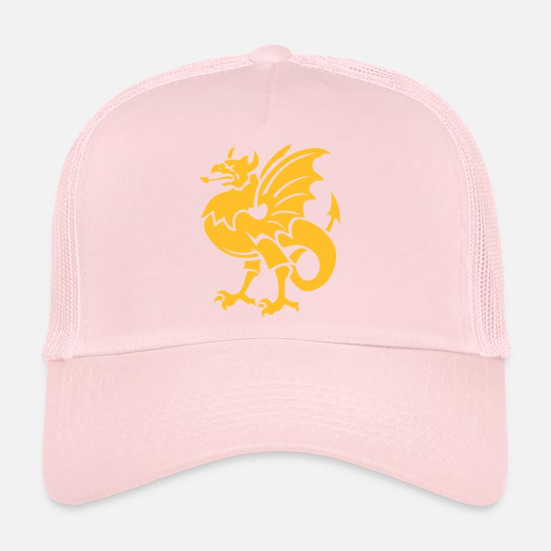 fantasy creature griffin drawing Bornholm Trucker Cap