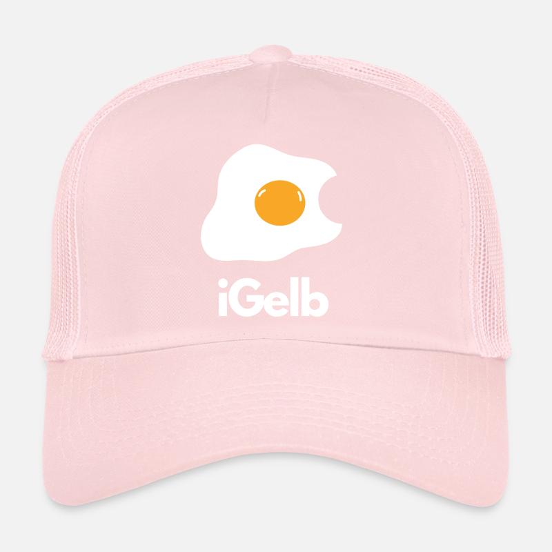 Motif de rêve de petit-déjeuner iYellow Egg Casquette trucker 