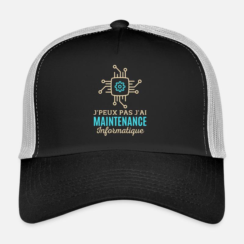 Maintenance informatique Casquette trucker 