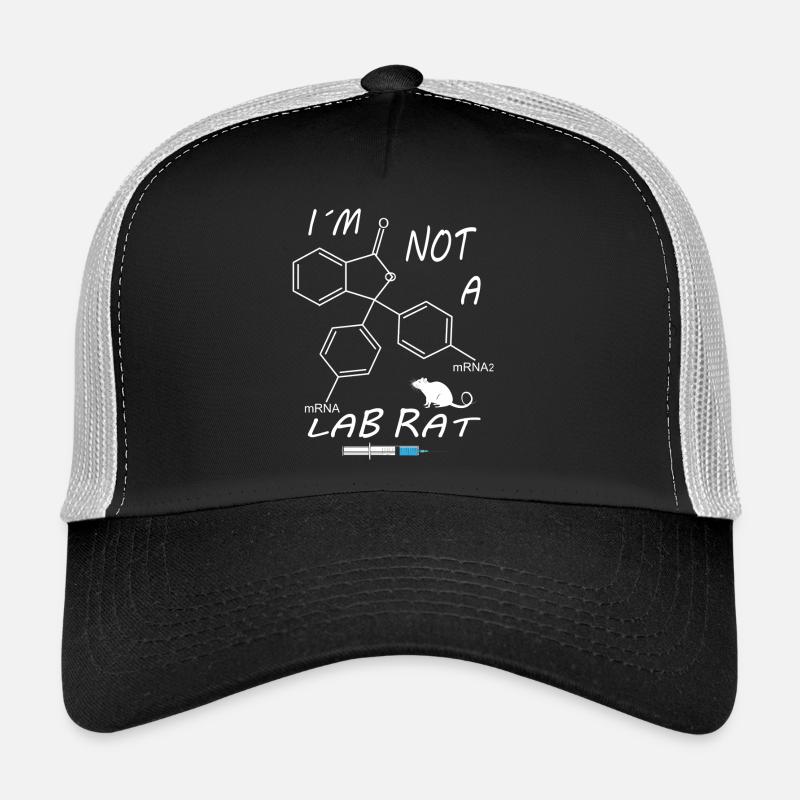 Ich bin keine Labor Ratte Trucker Cap